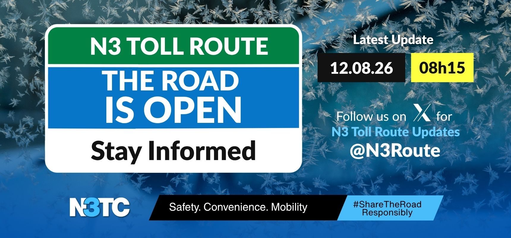 12 Aug Web header - ROAD OPEN